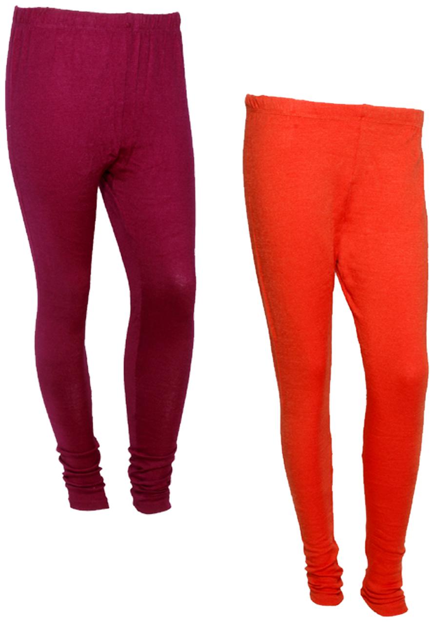 

IndiWeaves Women Warm Wollen Lycra Legging (Pack of 2)