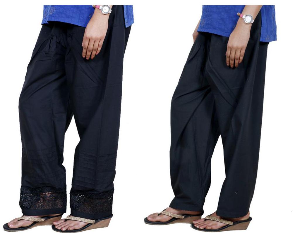 

Indiweaves Cotton Salwar - Multi