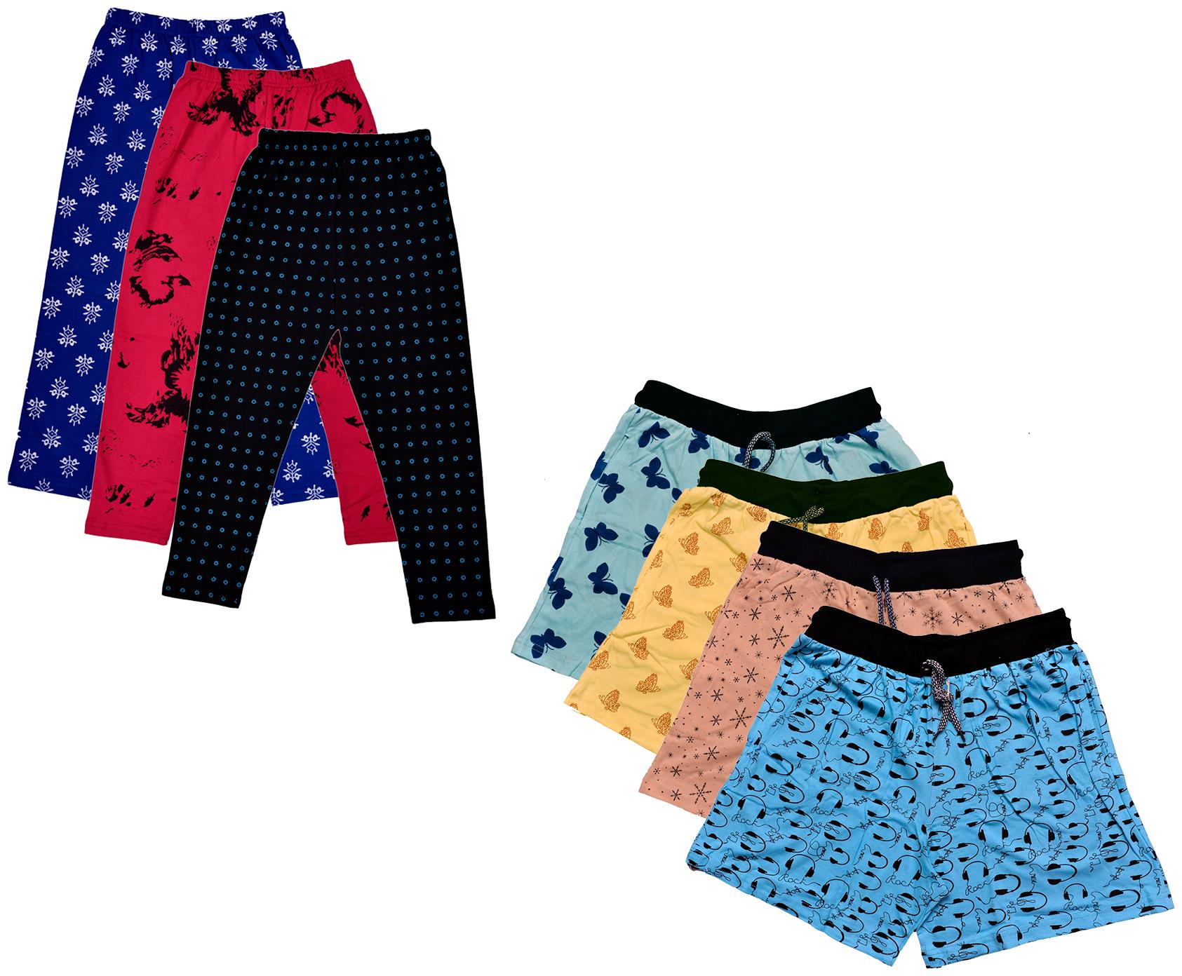 

Indiweaves Women Printed Regular shorts - Multi