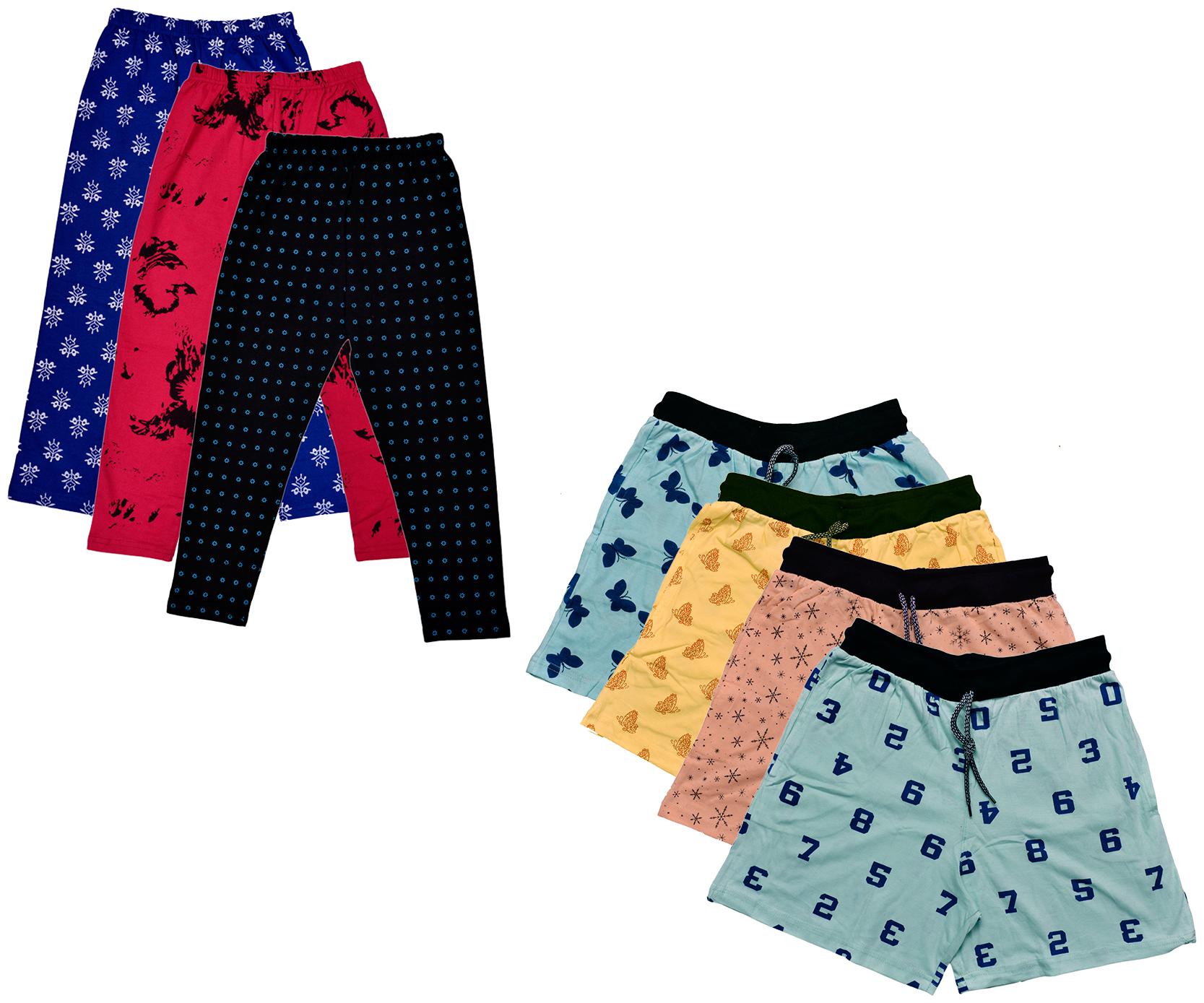 

Indiweaves Women Printed Regular shorts - Multi