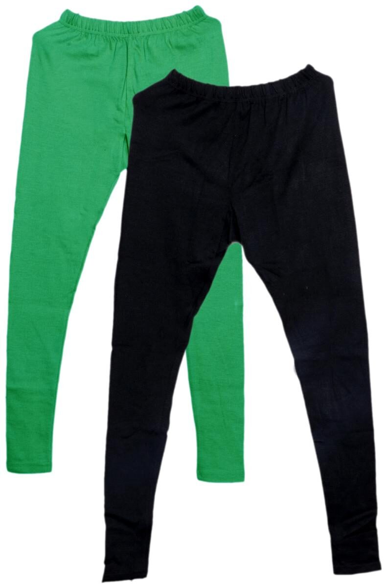 

Indiweaves Solid Tights - Green