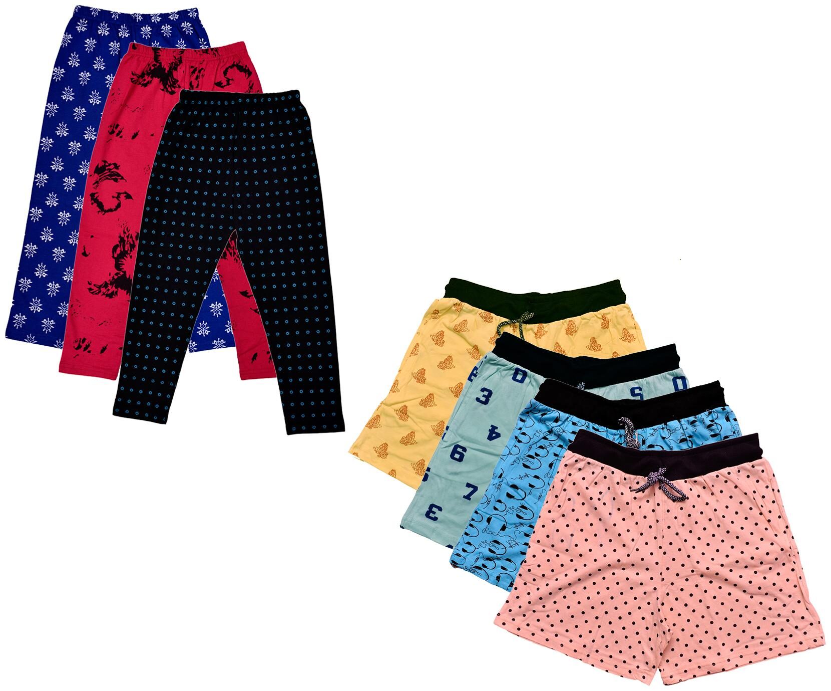 

Indiweaves Women Printed Regular shorts - Multi