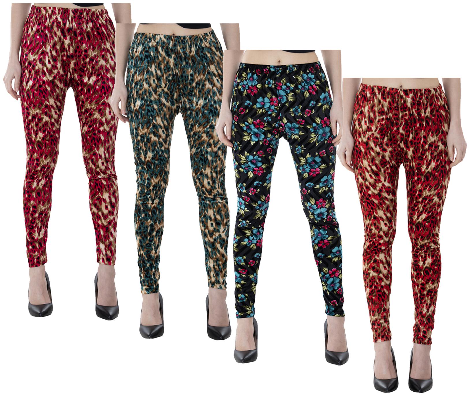 

Indiweaves Crepe Churidar - Multi
