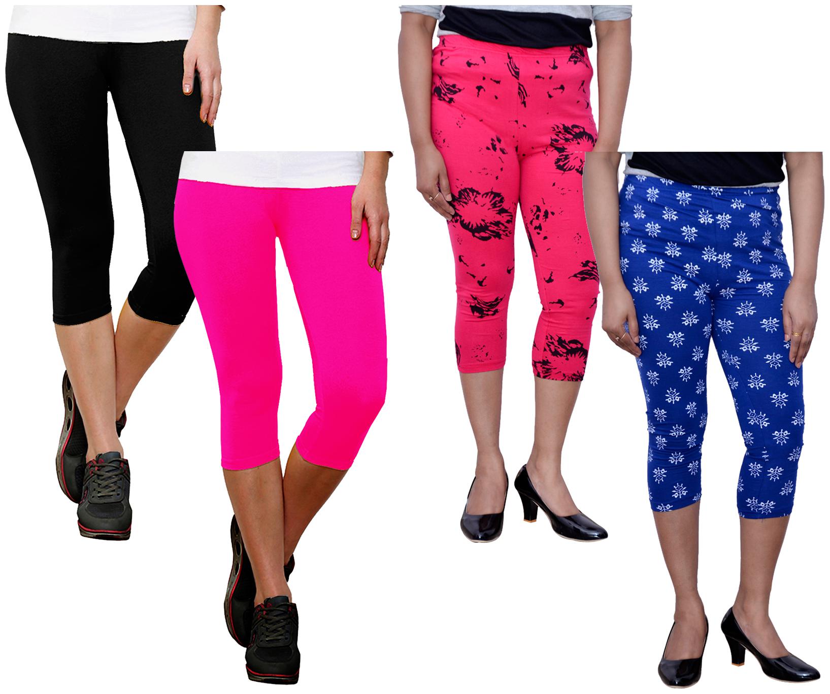 

Indiweaves Women Printed Regular capri - Multi