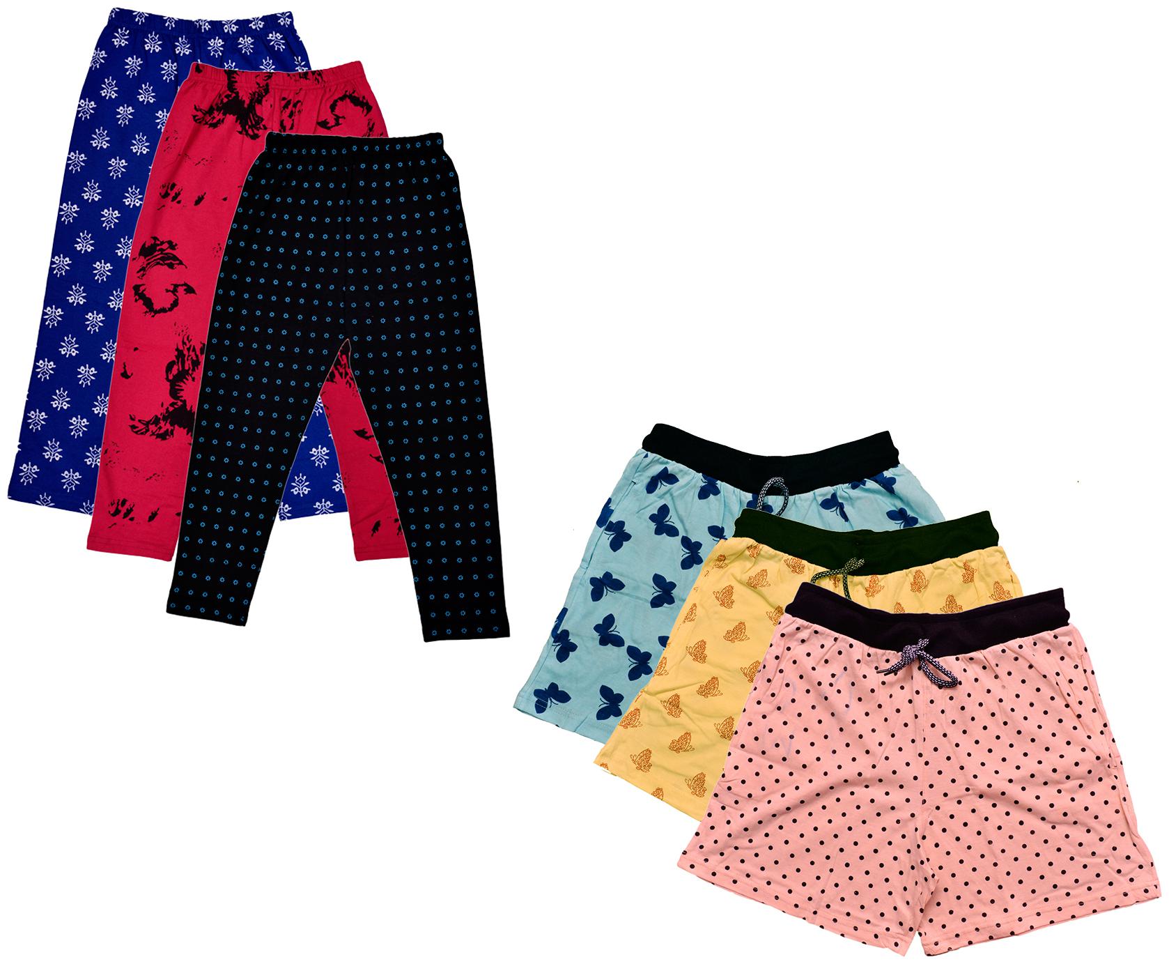 

Indiweaves Women Printed Regular shorts - Multi