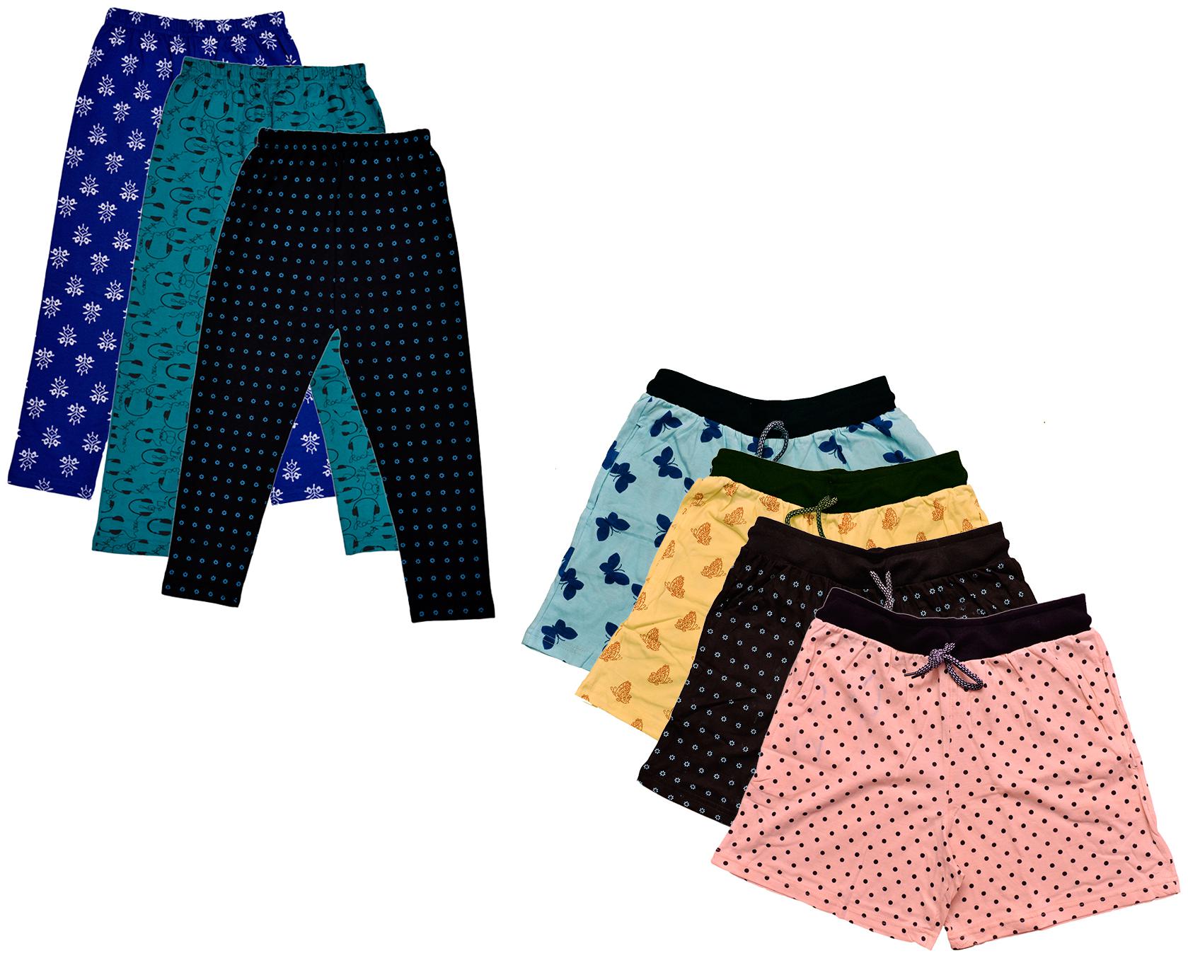 

Indiweaves Women Printed Regular shorts - Multi