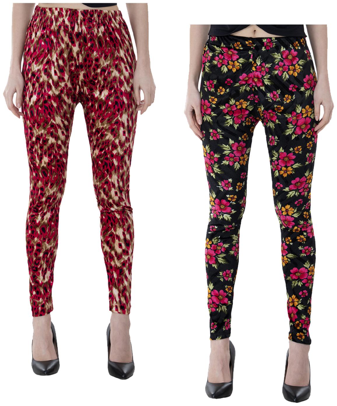 

Indiweaves Crepe Churidar - Multi