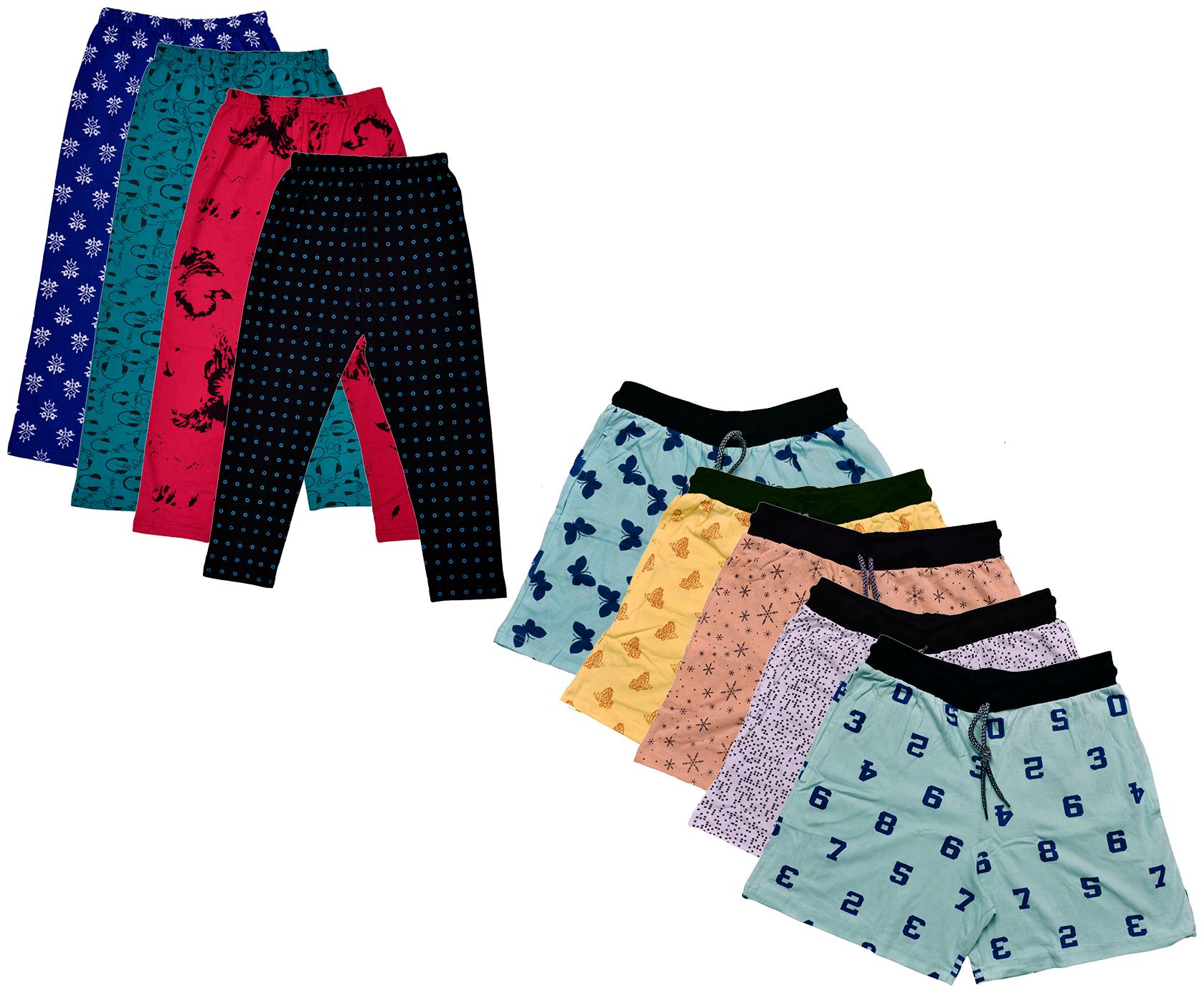 

Indiweaves Women Printed Regular shorts - Multi