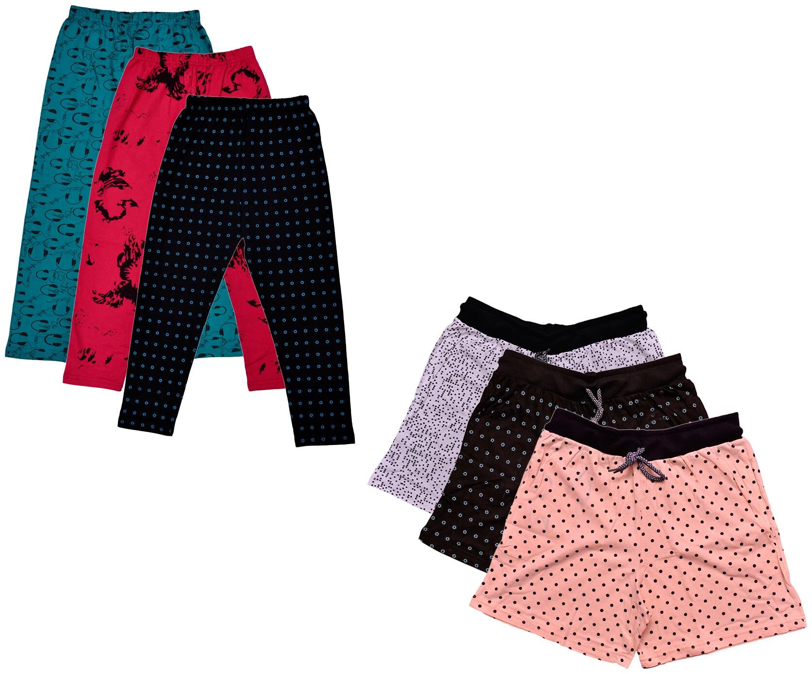 

Indiweaves Women Printed Regular shorts - Multi