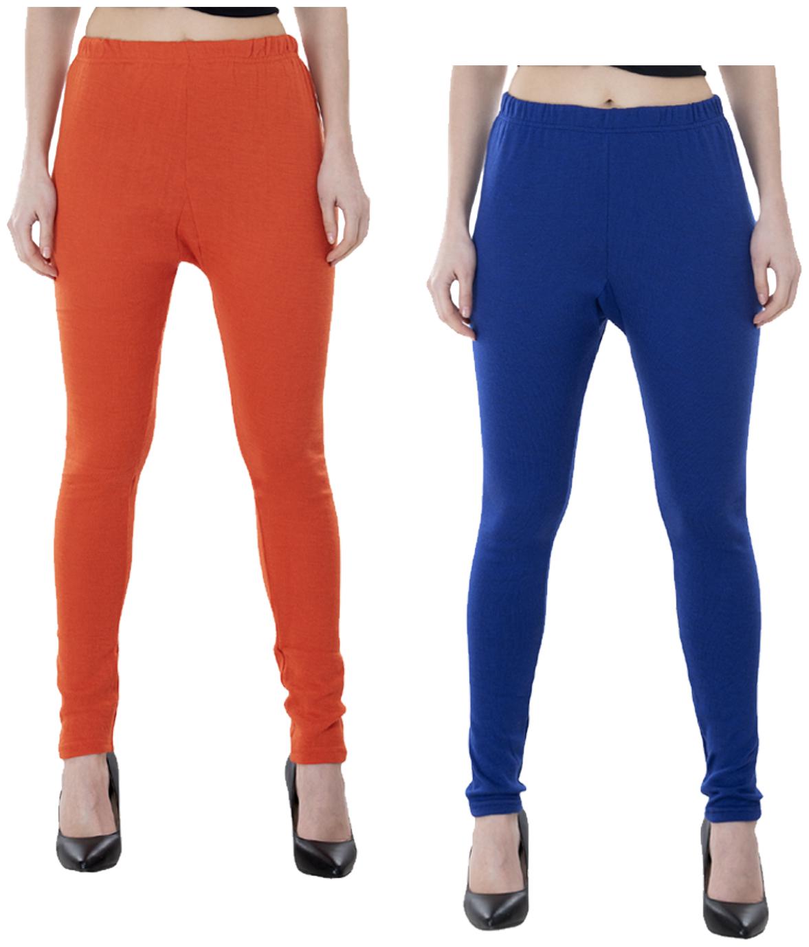 

IndiWeaves Women Warm Wollen Lycra Legging (Pack of 2)