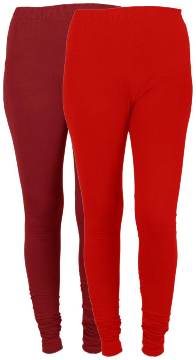 

Indiweaves Solid Tights - Red