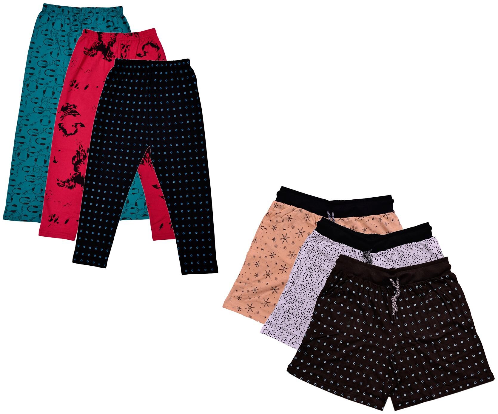

Indiweaves Women Printed Regular shorts - Multi