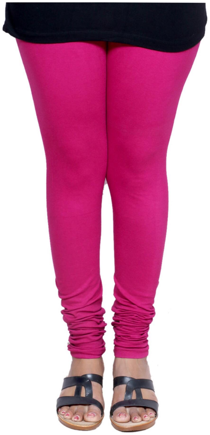 

Indiweaves Cotton Patiala - Pink