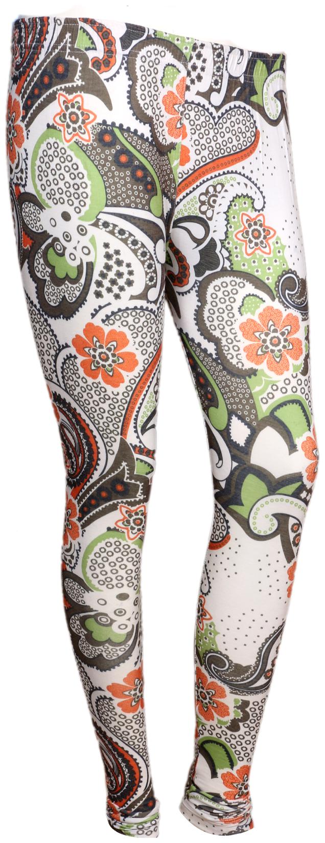 

IndiWeaves Women Cotton Printed Legging and Velvet Printed Leggings (Pack of 1)