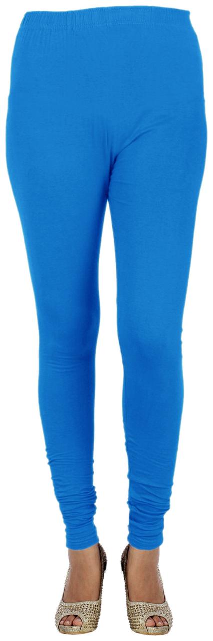 

IndiWeaves Women Cotton Casual Blue Tights