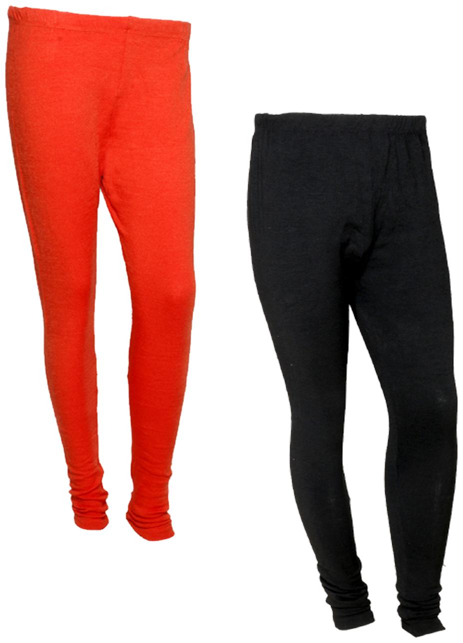 

IndiWeaves Women Warm Wollen Lycra Legging (Pack of 2)