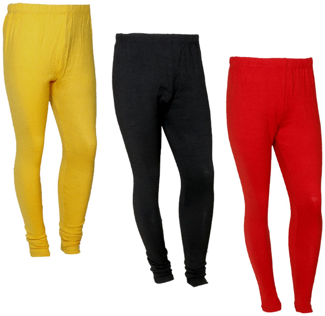 

IndiWeaves Women Warm Wollen Lycra Legging (Pack of 3)