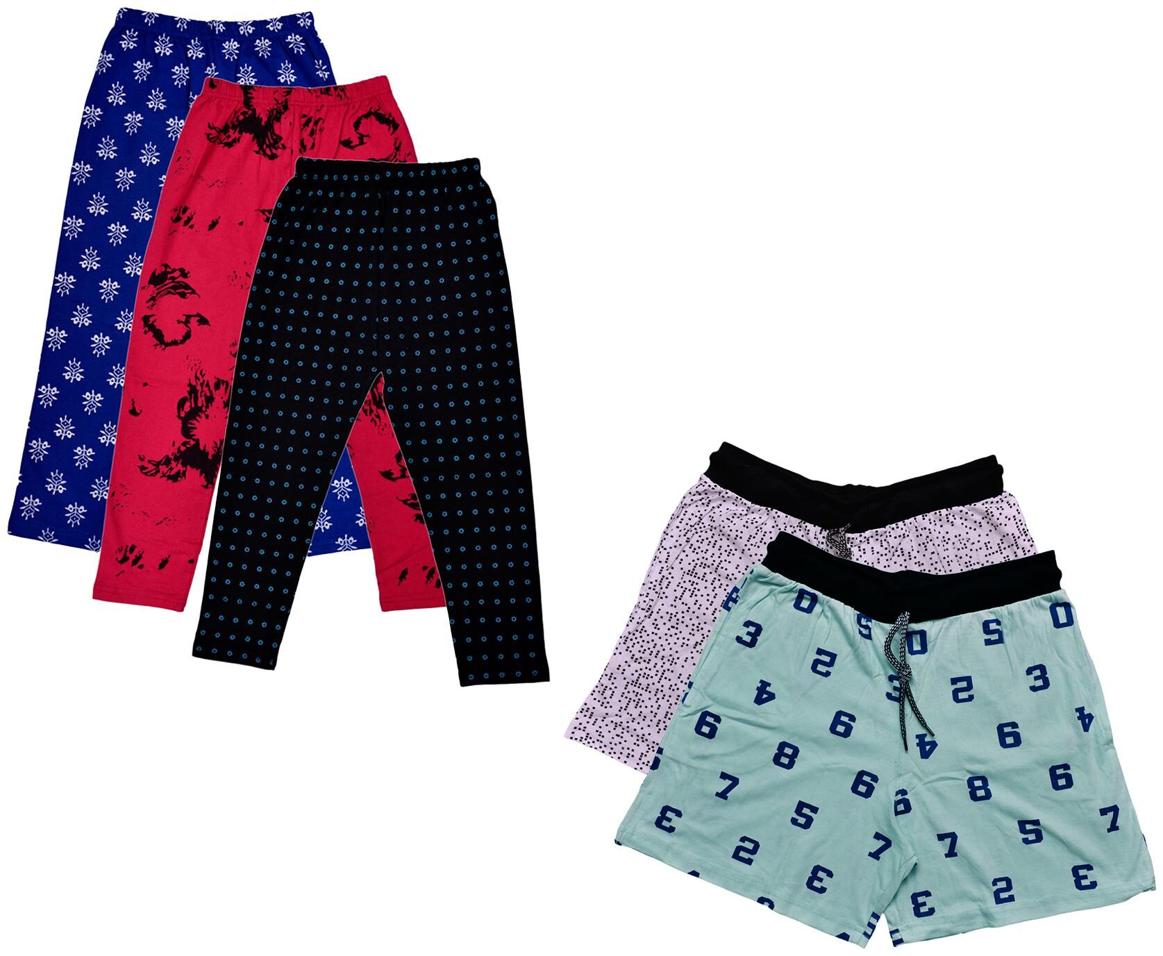 

Indiweaves Women Printed Regular shorts - Multi