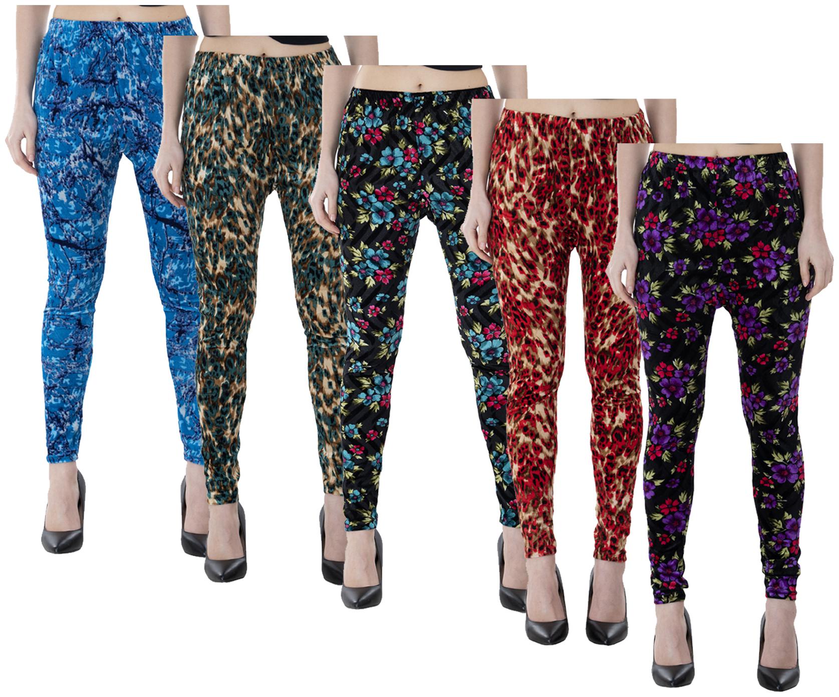 

Indiweaves Crepe Churidar - Multi