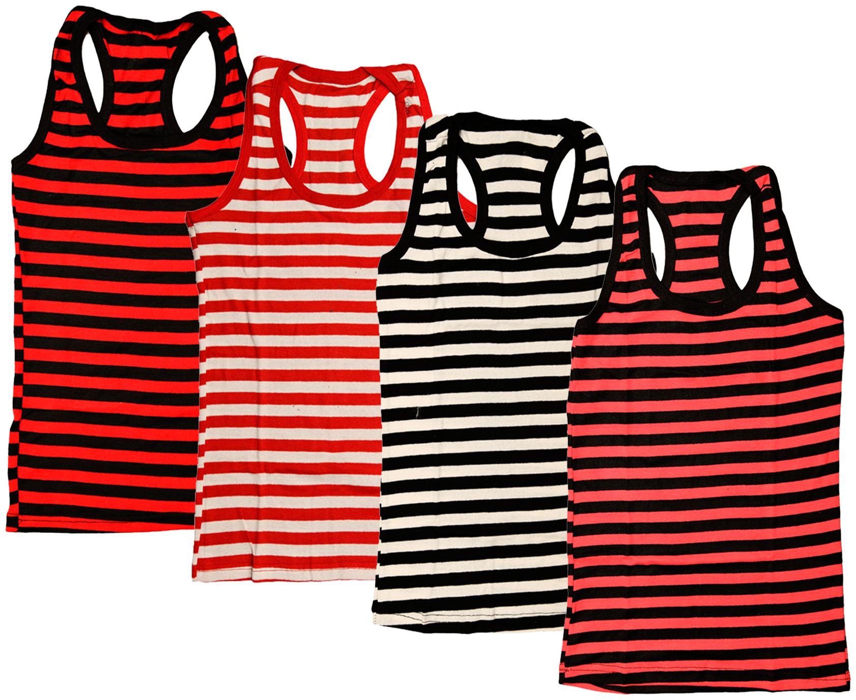 

Indiweaves Women Multi Regular fit U neck Cotton Tank top