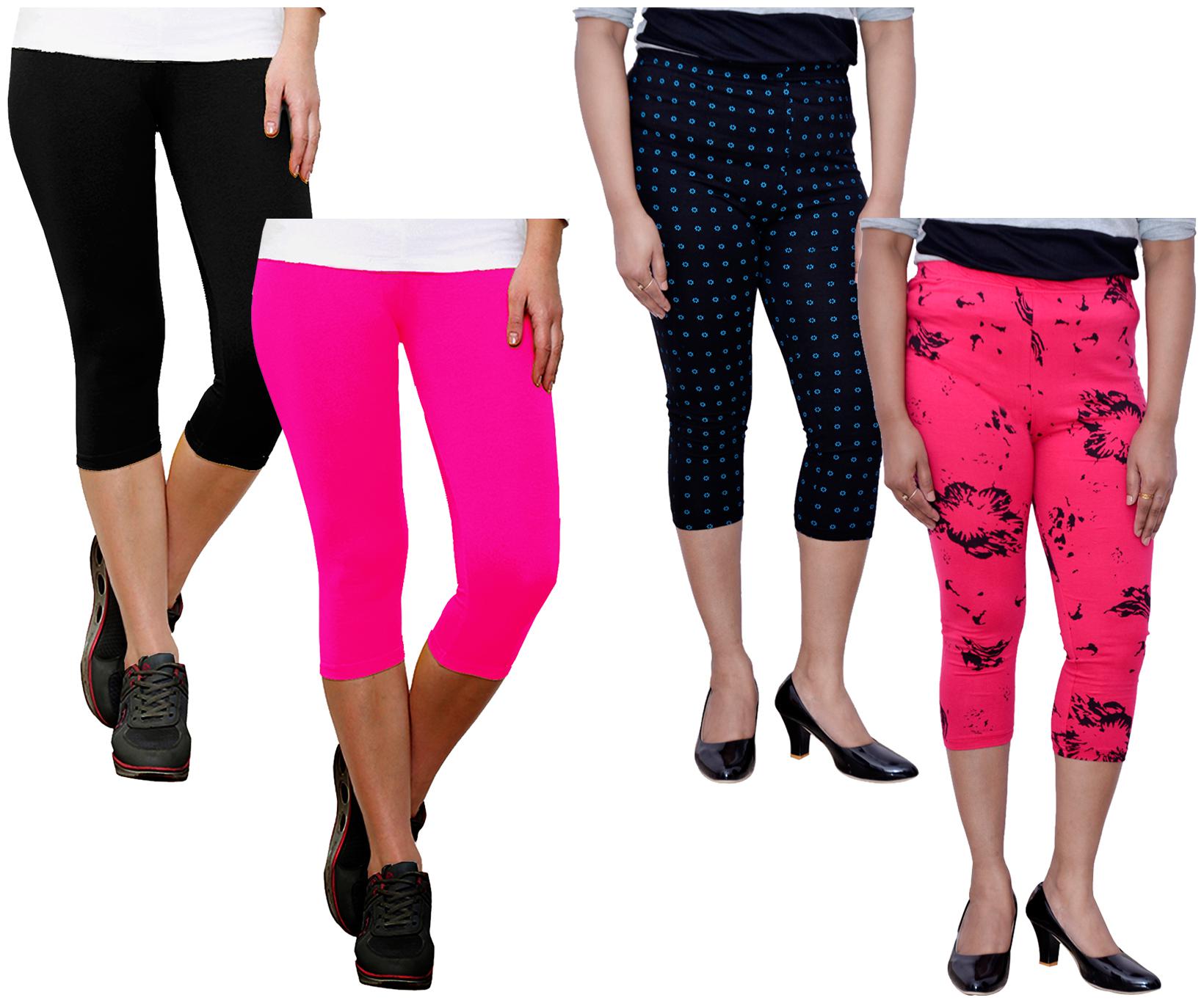 

Indiweaves Women Printed Regular capri - Multi