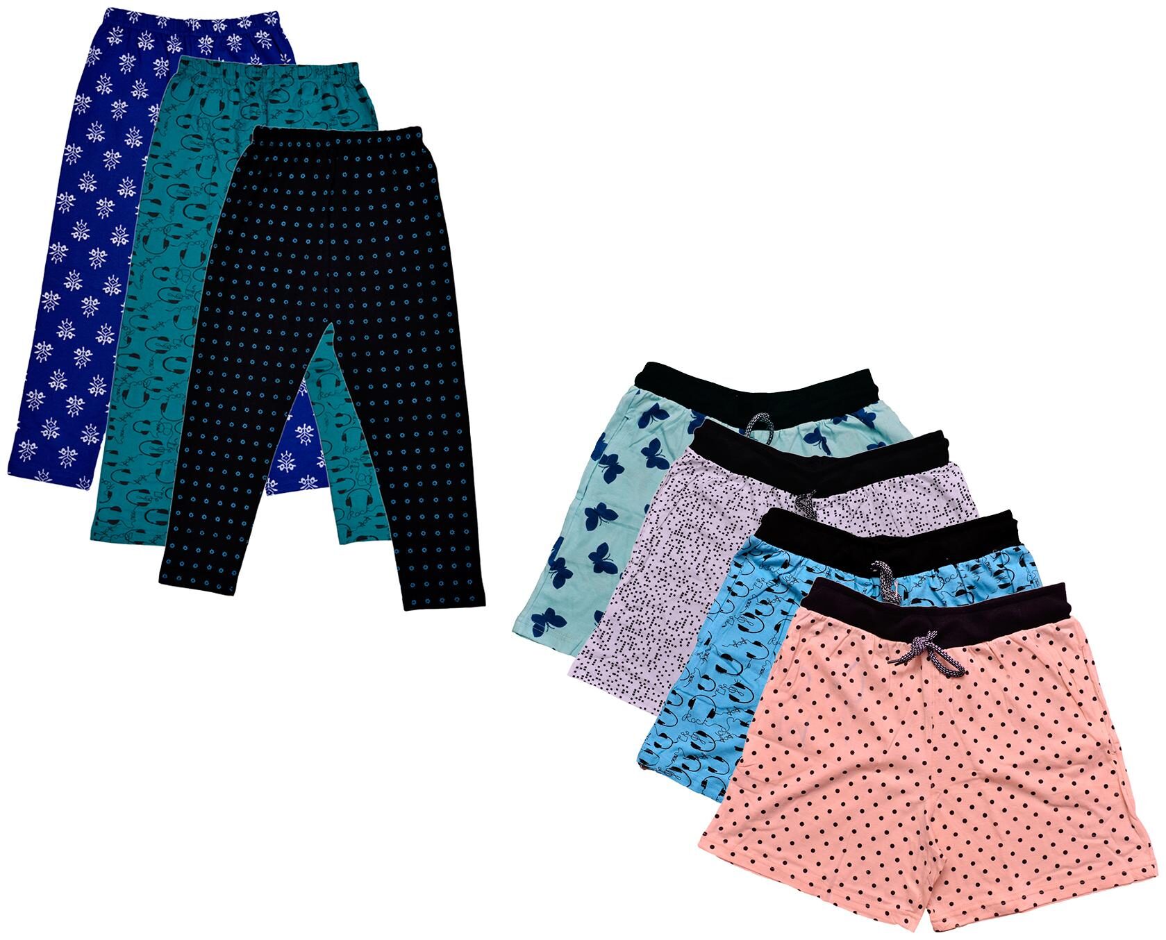 

Indiweaves Women Printed Regular shorts - Multi