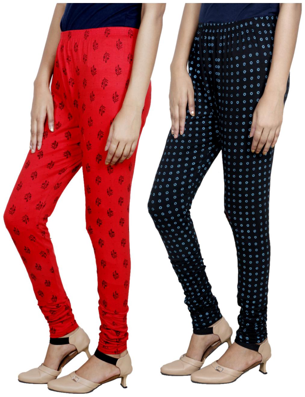

Indiweaves Printed Tights - Black