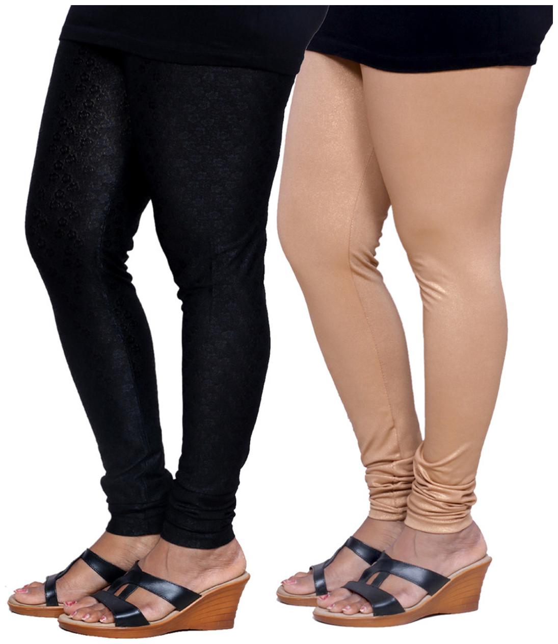 

Indiweaves Lycra Patiala - Black