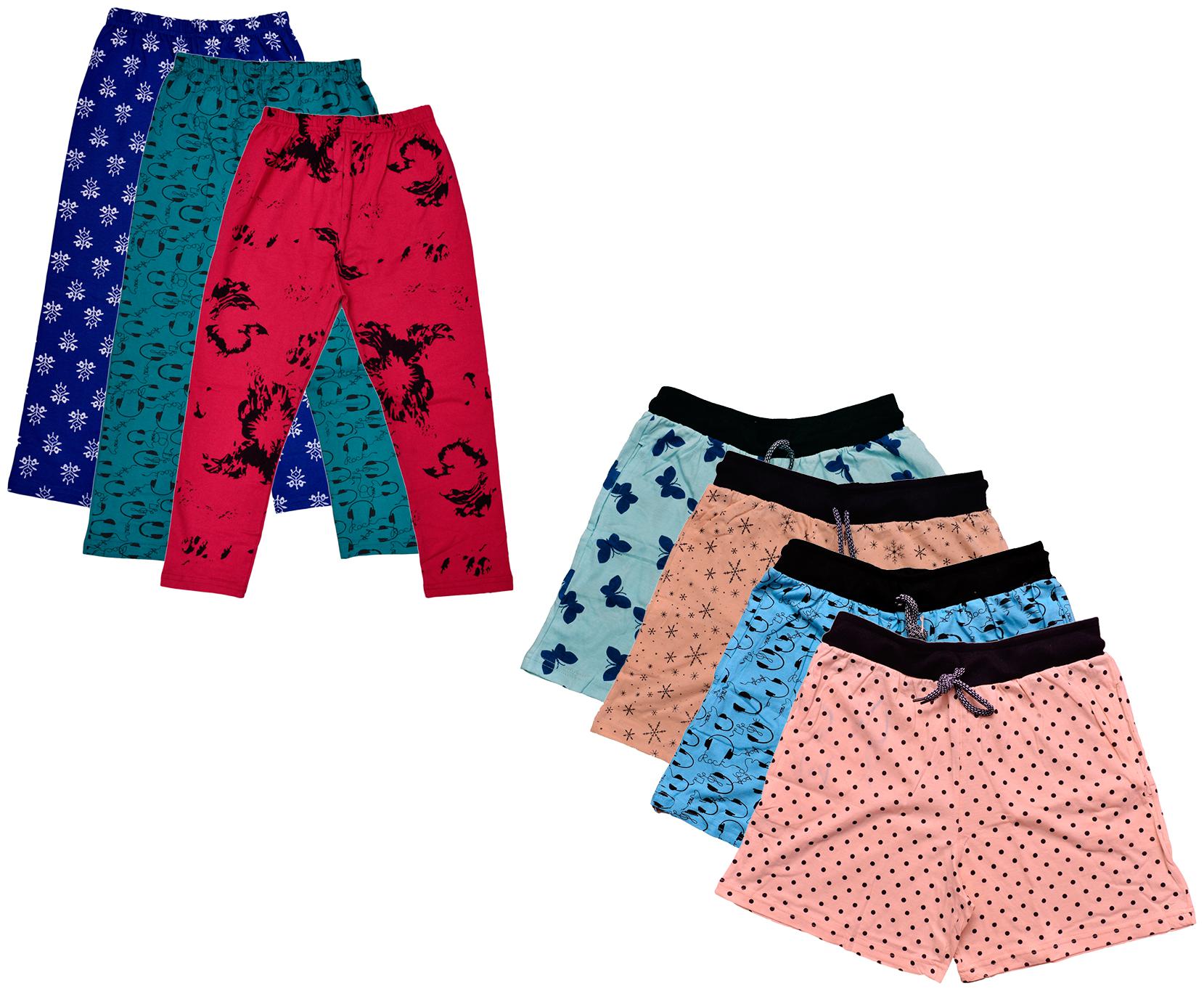 

Indiweaves Women Printed Regular shorts - Multi