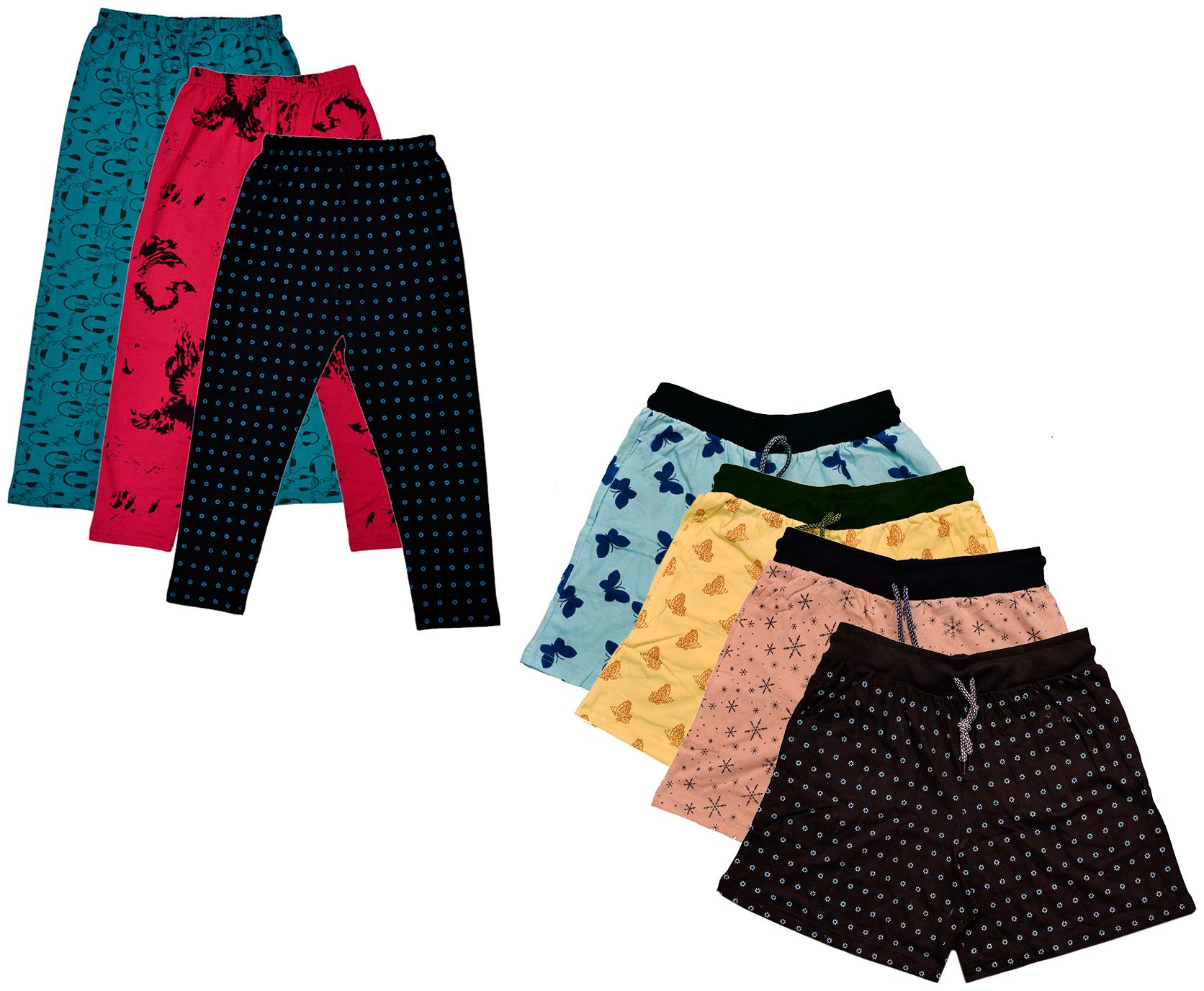 

Indiweaves Women Printed Regular shorts - Multi