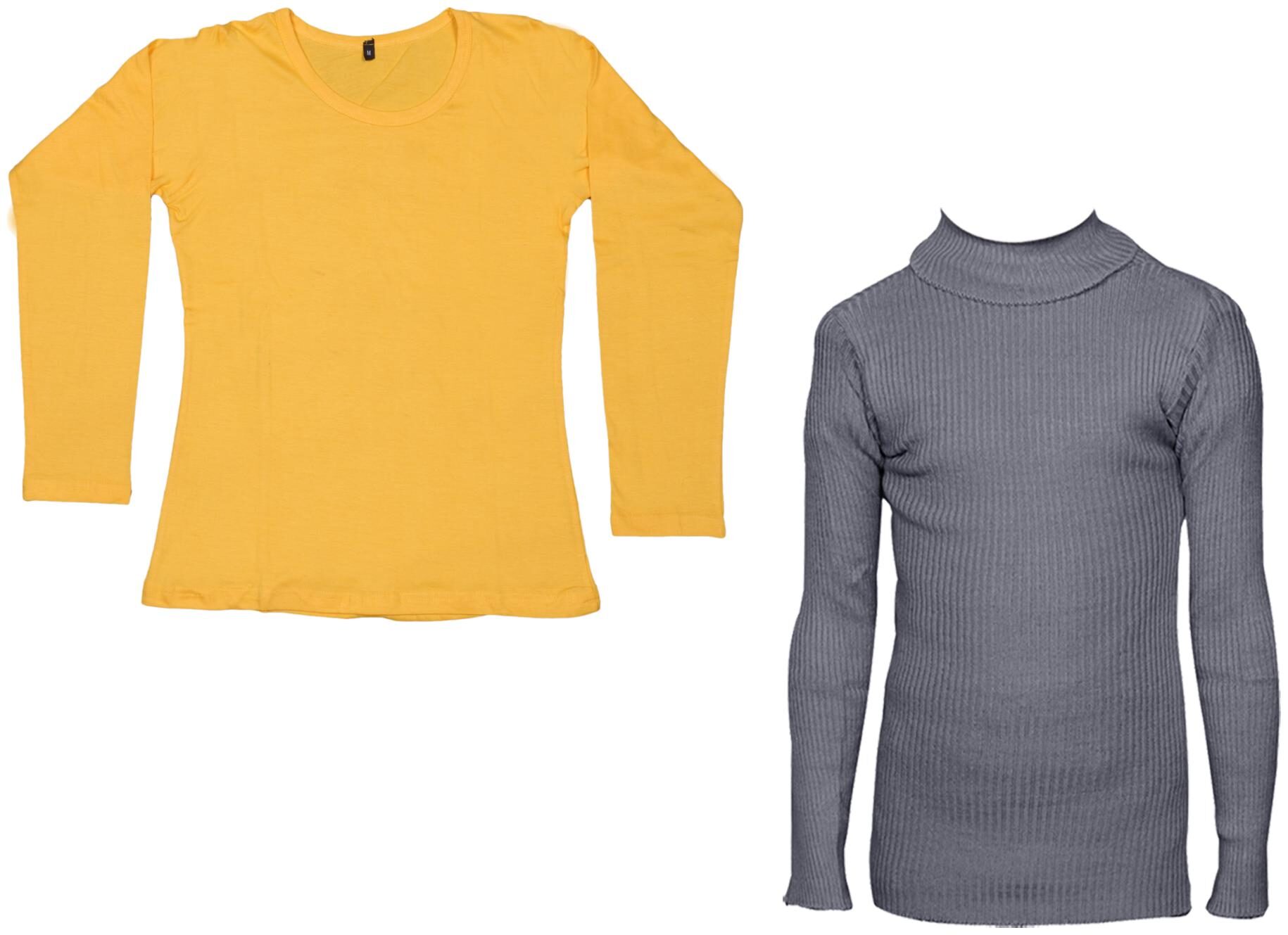 

Indiweaves Women Yellow Regular fit Round neck Cotton T shirt