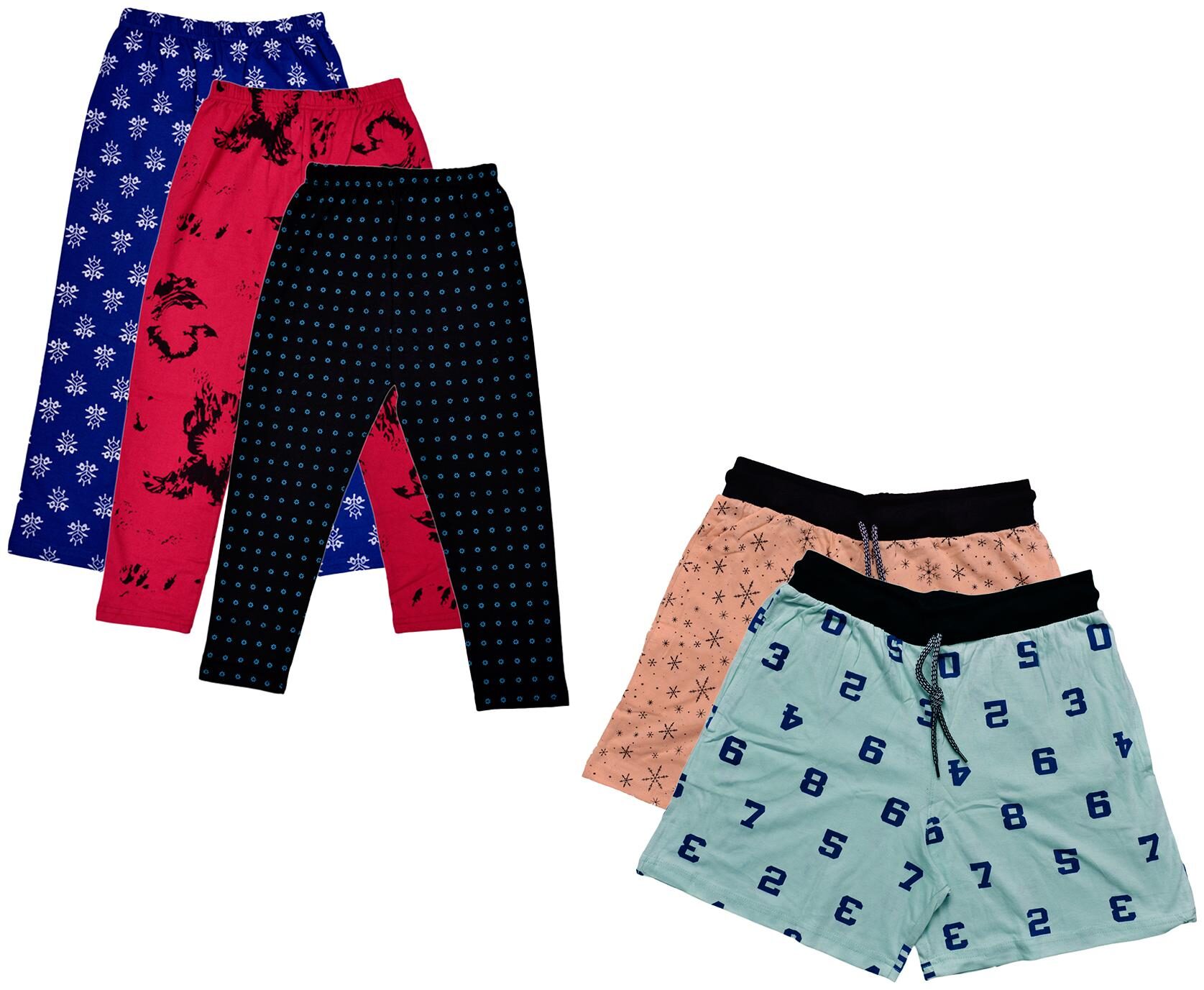 

Indiweaves Women Printed Regular shorts - Multi