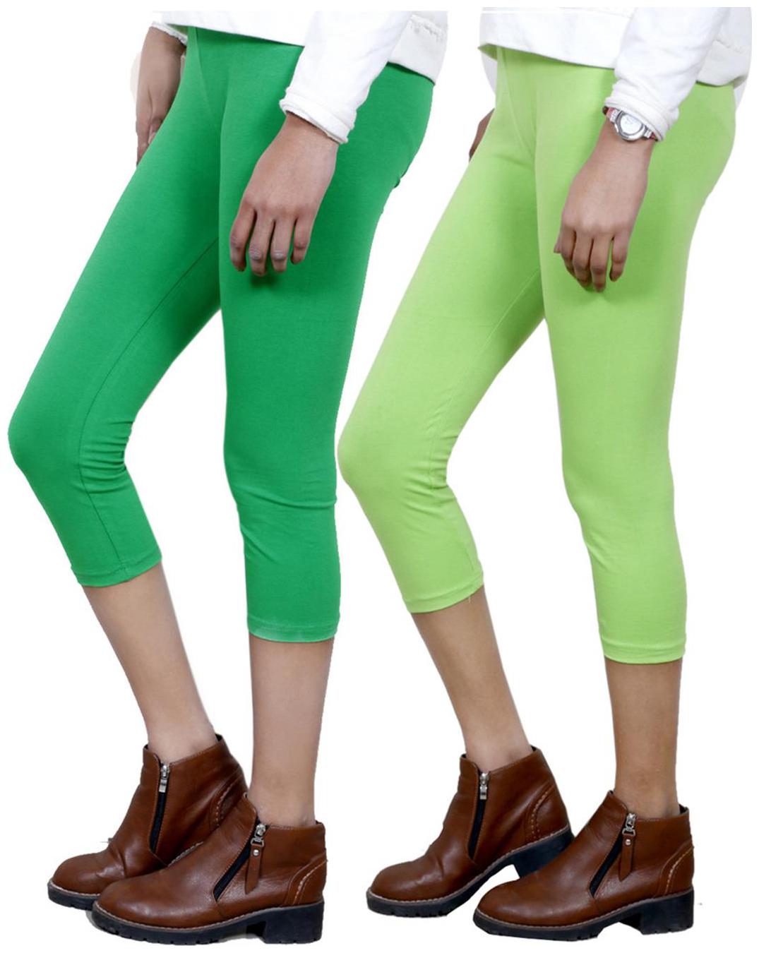 

IndiWeaves Women Cotton Capri Combo-2