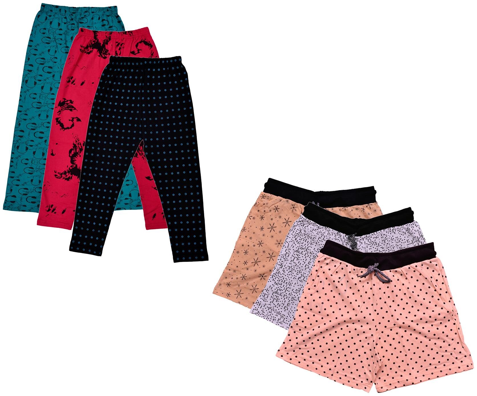 

Indiweaves Women Printed Regular shorts - Multi