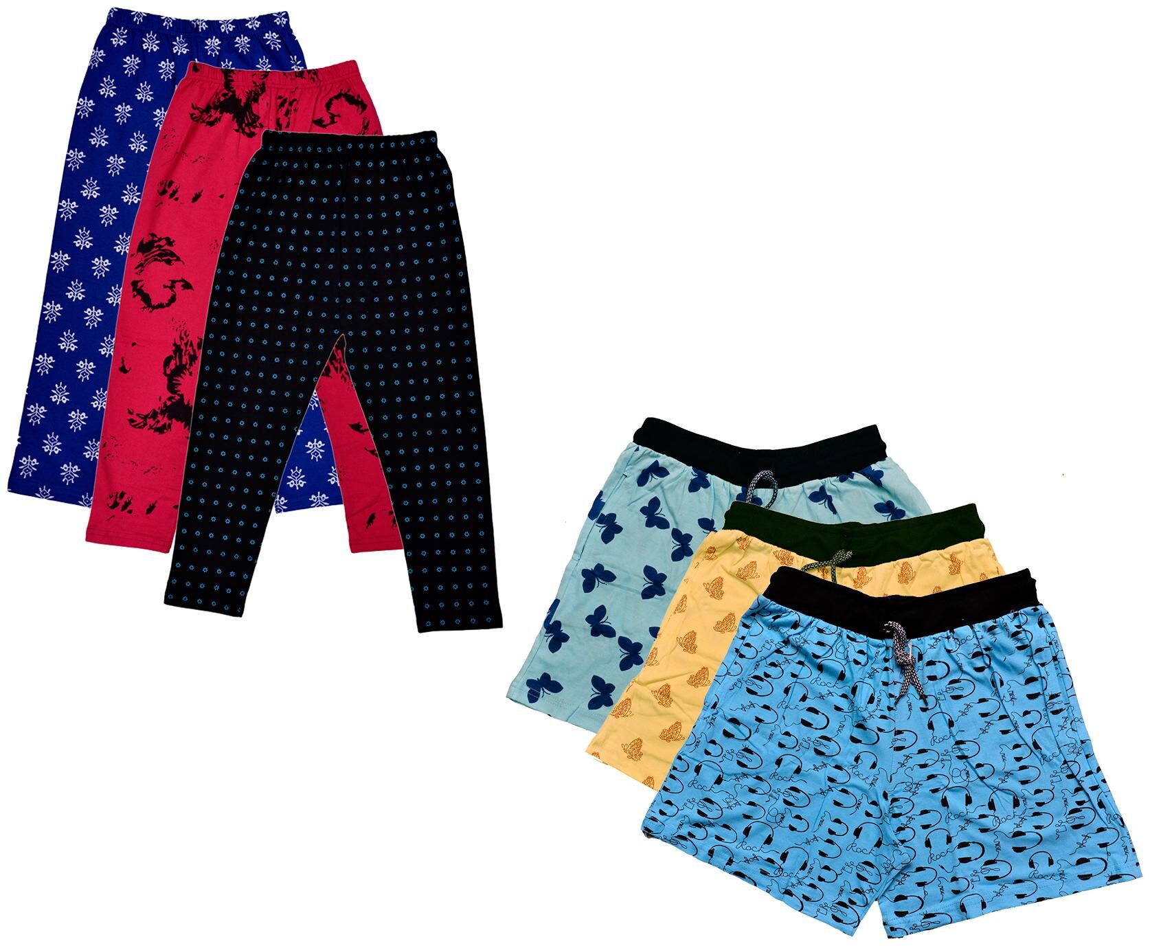 

Indiweaves Women Printed Regular shorts - Multi