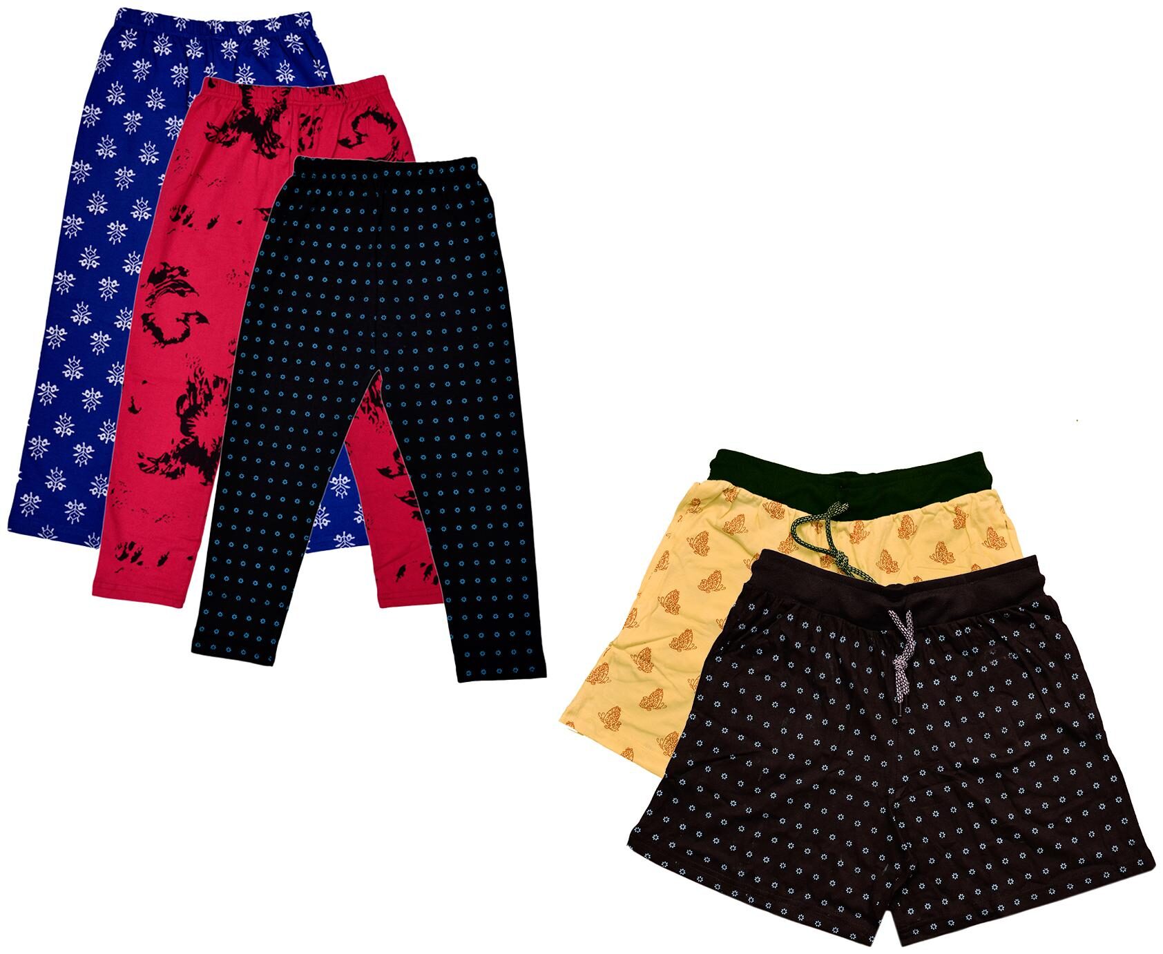 

Indiweaves Women Printed Regular shorts - Multi