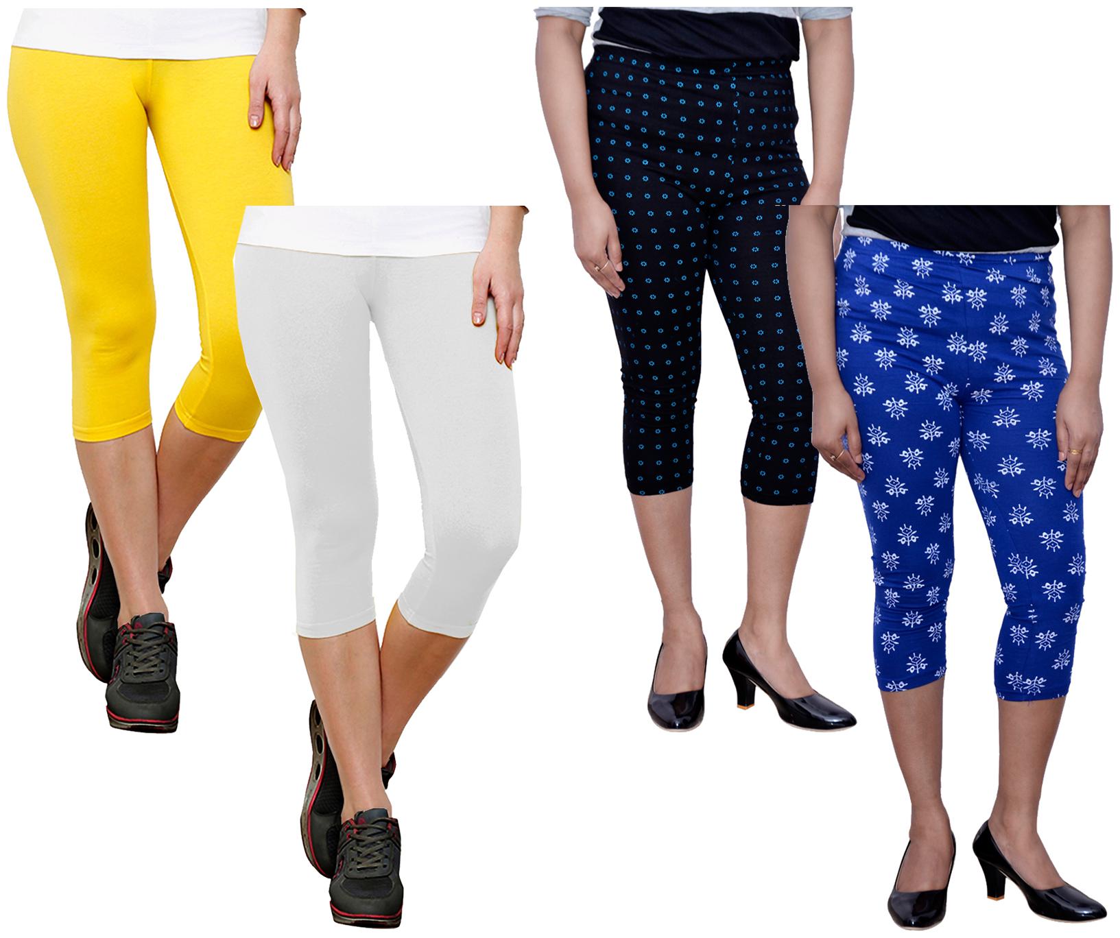 

Indiweaves Women Printed Regular capri - Multi