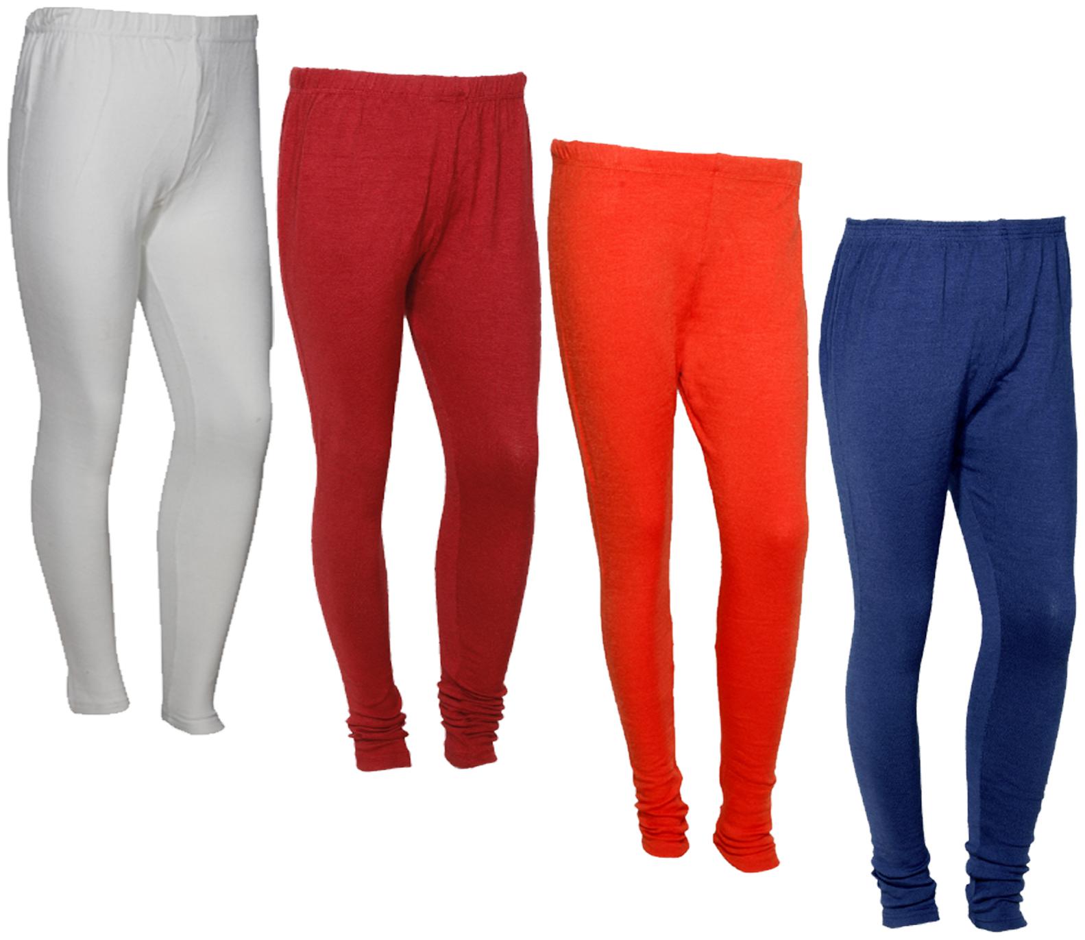 

IndiWeaves Women Warm Wollen Lycra Legging (Pack of 4)