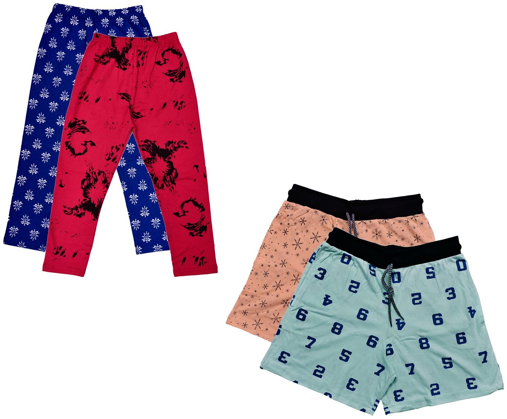 

Indiweaves Women Printed Regular shorts - Multi