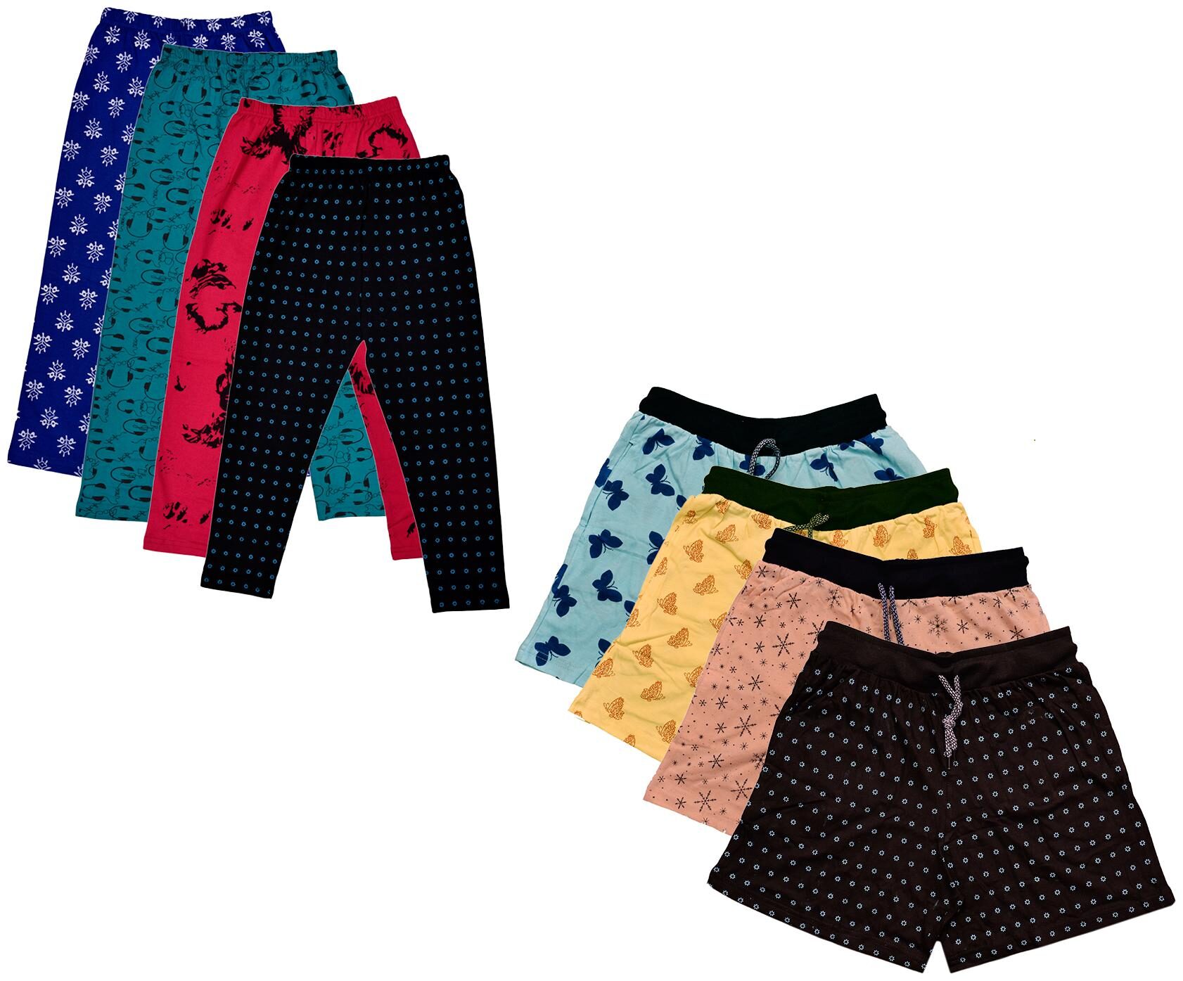 

Indiweaves Women Printed Regular shorts - Multi