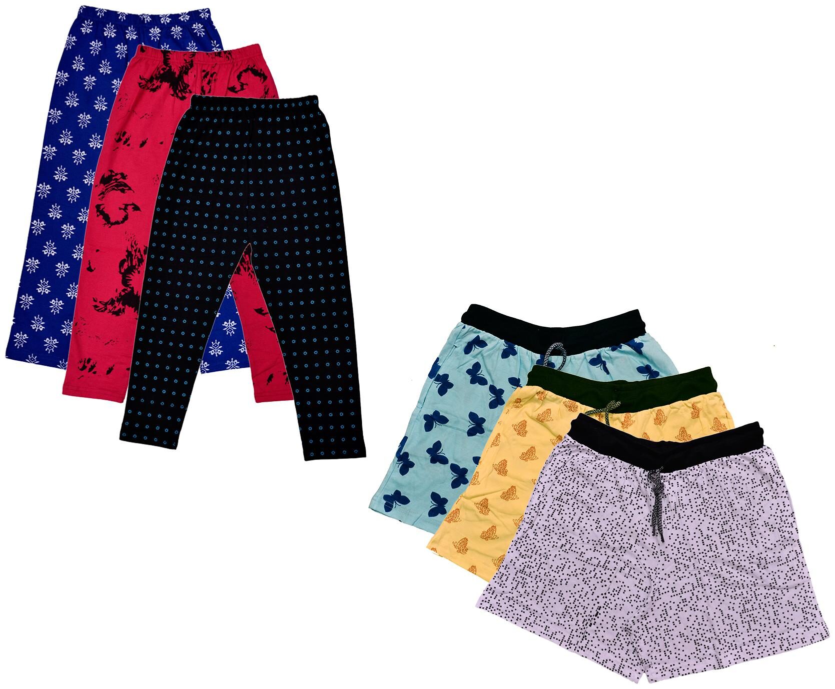 

Indiweaves Women Printed Regular shorts - Multi