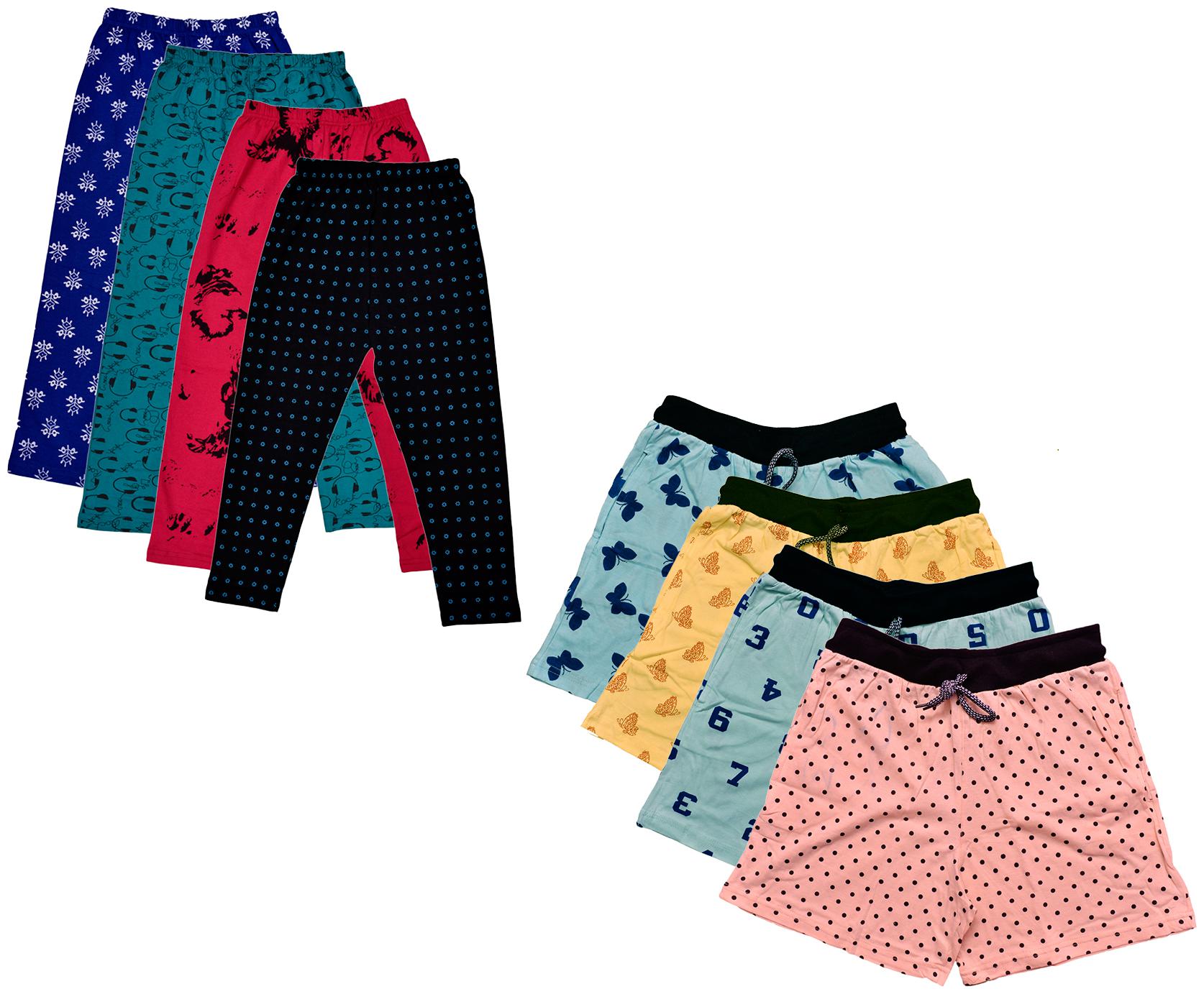 

Indiweaves Women Printed Regular shorts - Multi