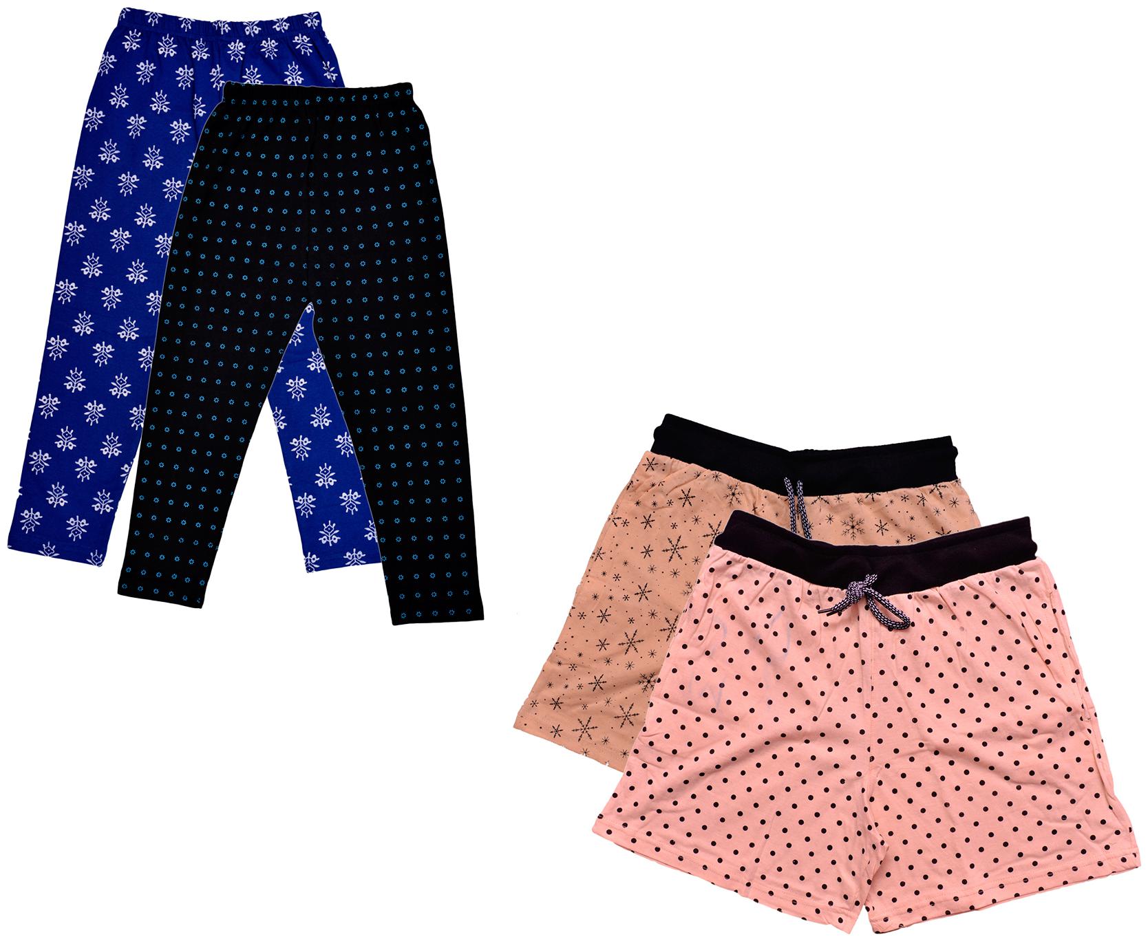 

Indiweaves Women Printed Regular shorts - Multi