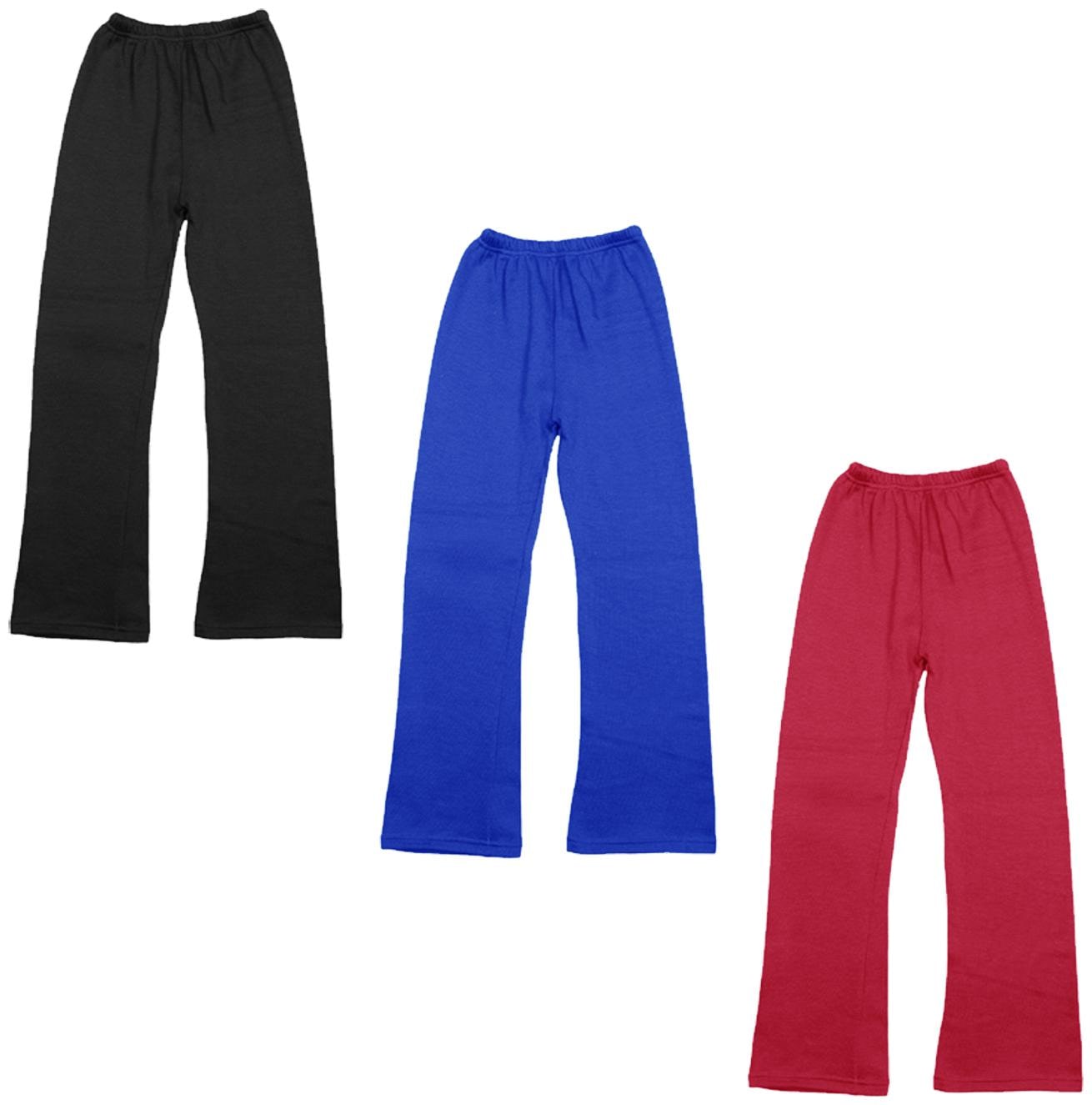 

IndiWeaves Women Woolen Full Length Palazzo Pants Pack of 3
