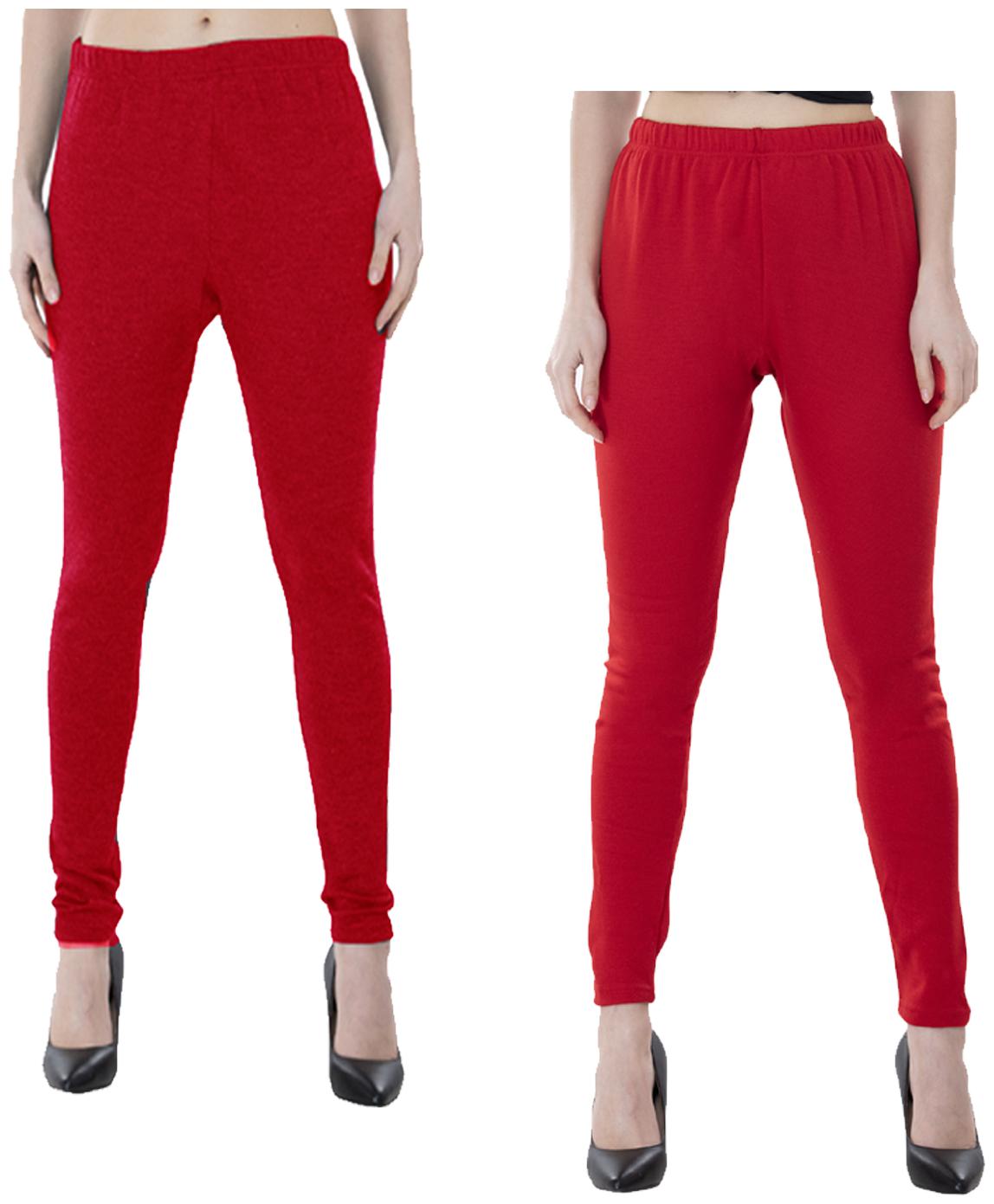 

IndiWeaves Women Warm Wollen Lycra Legging (Pack of 2)