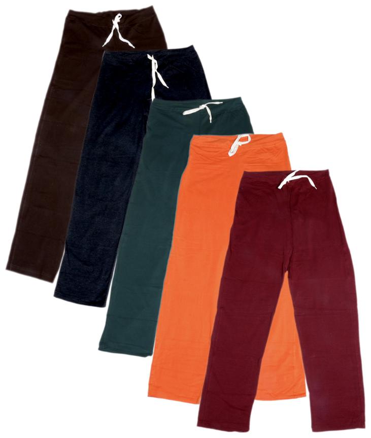 

IndiWeaves Women s Stretchable Premium Cotton Lower Track Pant (Pack of 5)