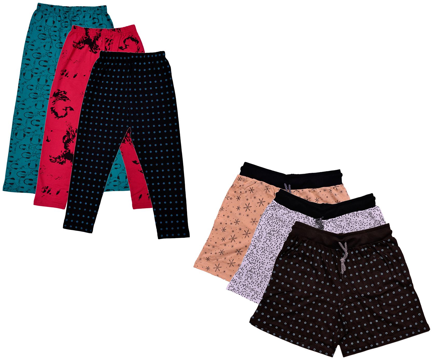 

Indiweaves Women Printed Regular shorts - Multi