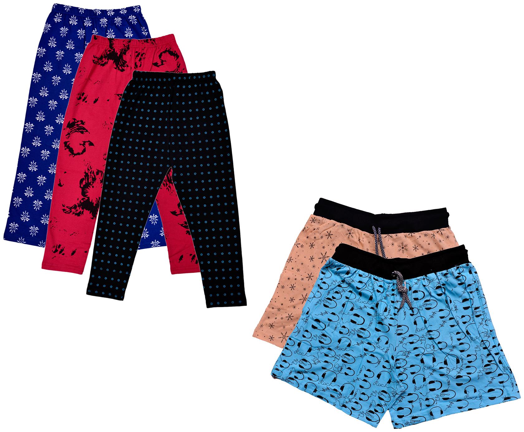 

Indiweaves Women Printed Regular shorts - Multi