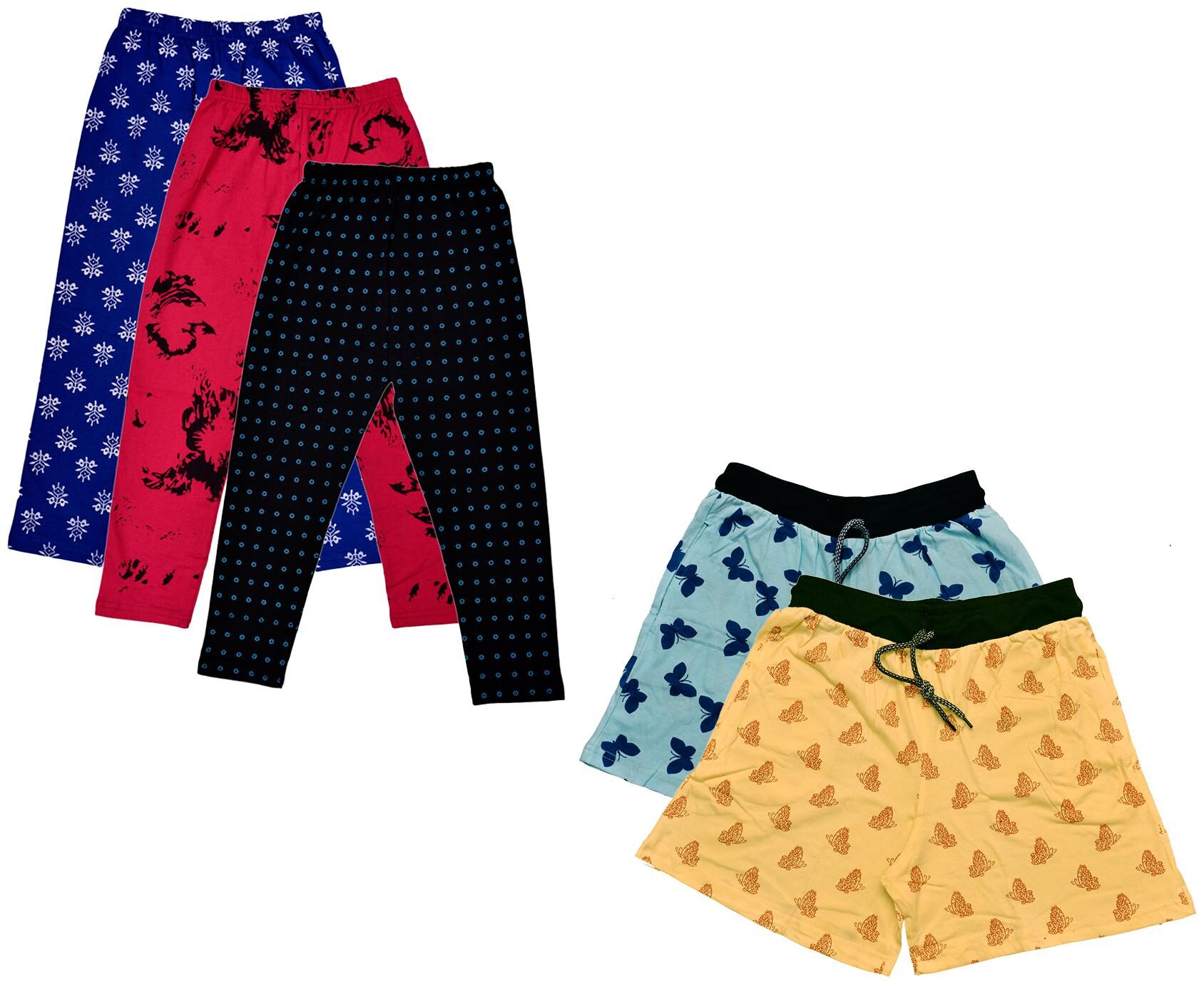 

Indiweaves Women Printed Regular shorts - Multi