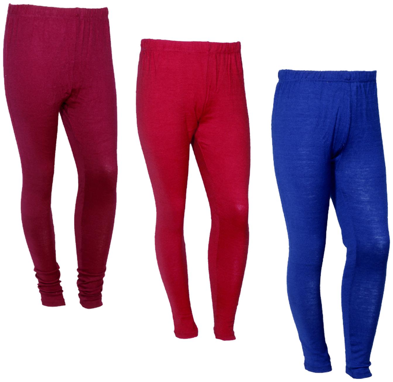 

IndiWeaves Women Warm Wollen Lycra Legging (Pack of 3)